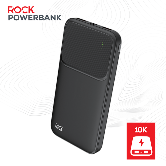 Rock Go Power 10,000 mAh Power Bank, 2 charges