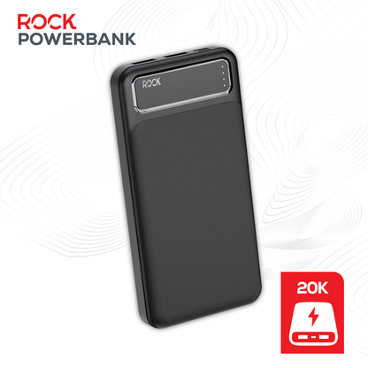 Rock Go Power 20,000 mAh Power Bank, 5 charges