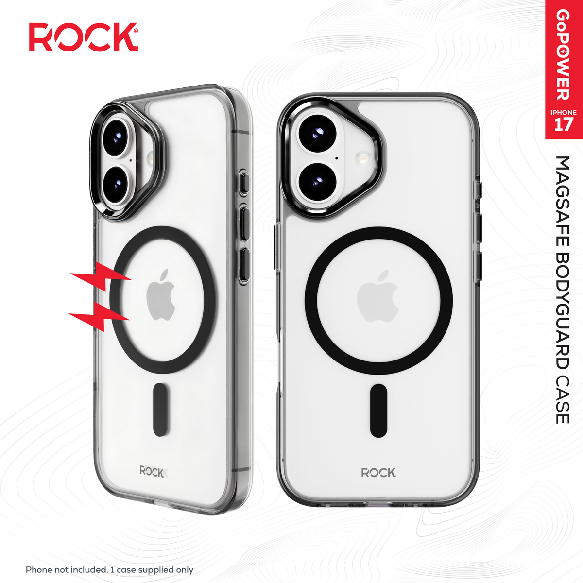 Rock Go Power MagSafe BodyGuard Case for iPhone 17