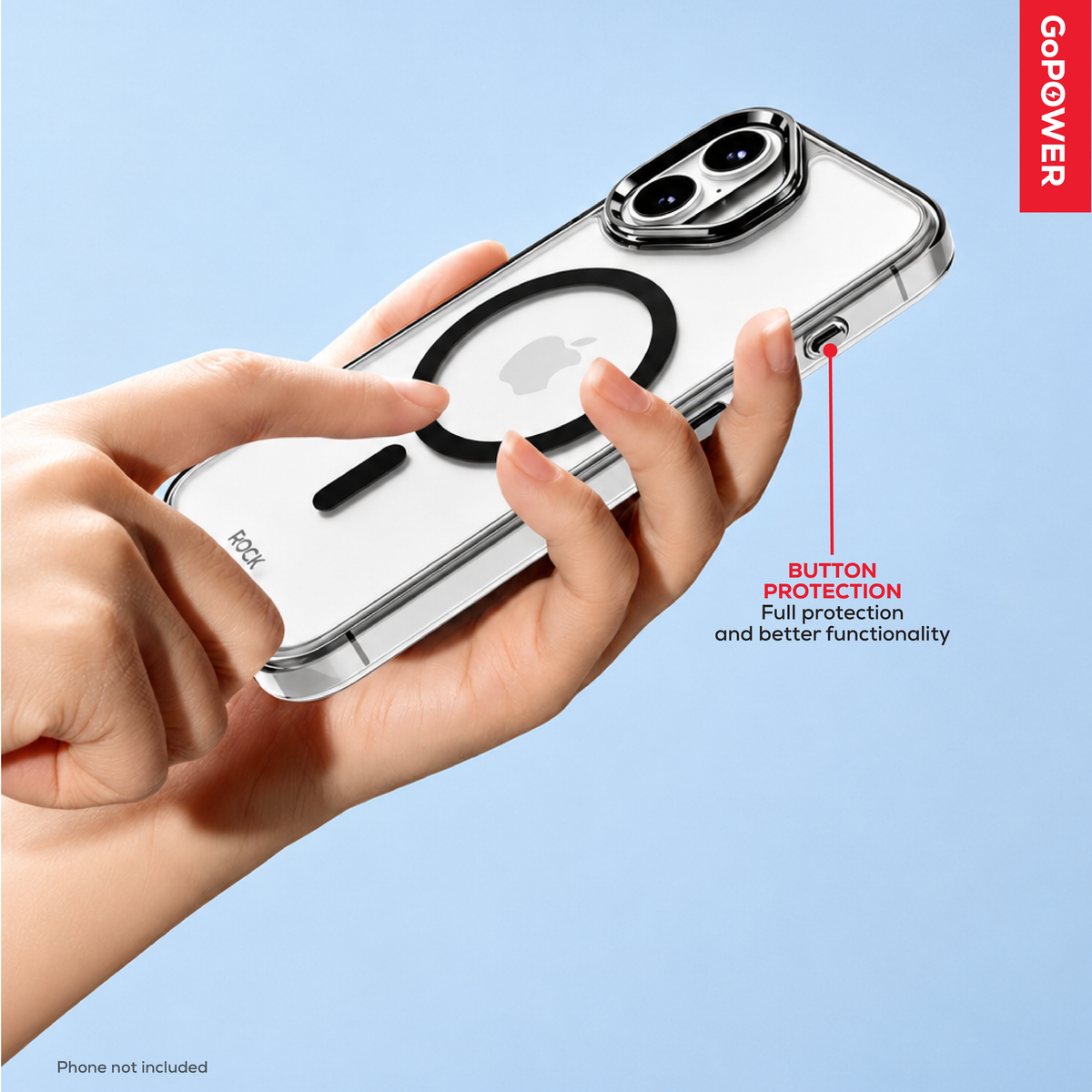 Rock Go Power MagSafe BodyGuard Case for iPhone 17