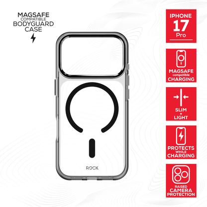 Rock Go Power MagSafe BodyGuard Case for iPhone 17 Pro