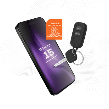 Rock Tempered Glass Screen Protection For iPhone 15